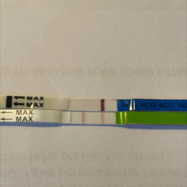 One step pregnancy tests