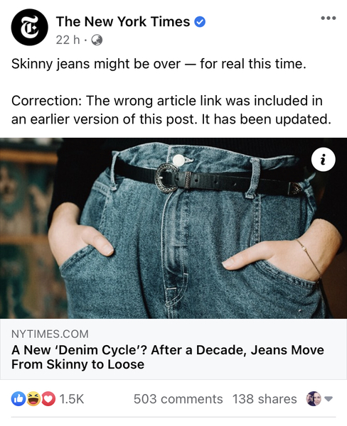 What's happened to skinny jeans??? (light hearted)