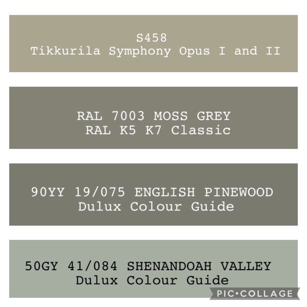 What colour green for a study?