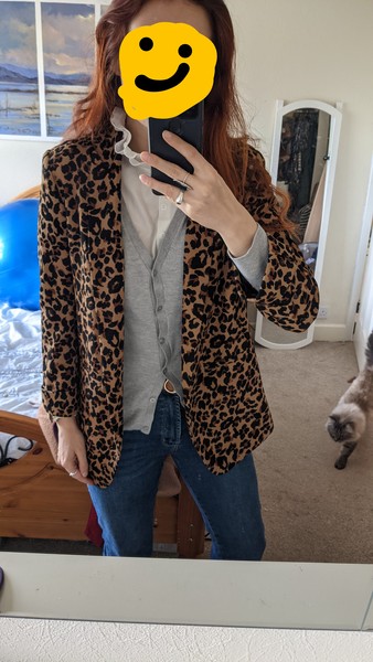 To say that cardigans always look frumpy?
