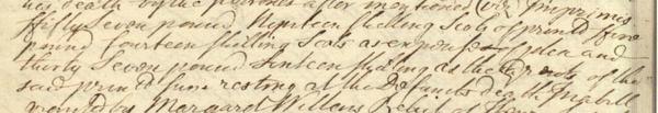 C18th handwriting puzzle – financial abbreviations