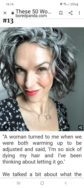 Should I embrace white hair at 47?