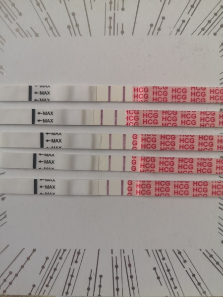 BFP. Why aren't lines getting darker? (Pic attached)