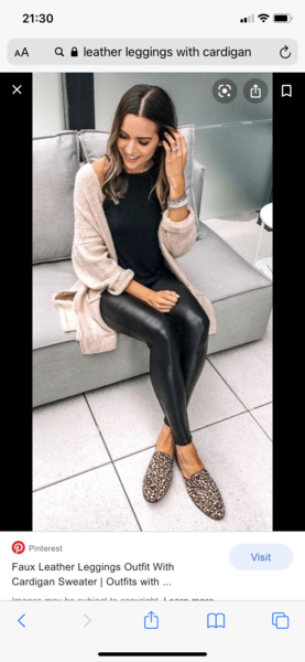To say that cardigans always look frumpy?