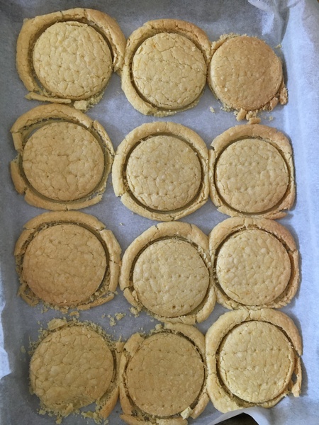 Cutting out shortbreads