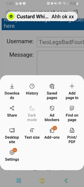 Can someone please help me get off the desktop version of the site?