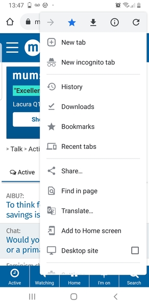 Can someone please help me get off the desktop version of the site?