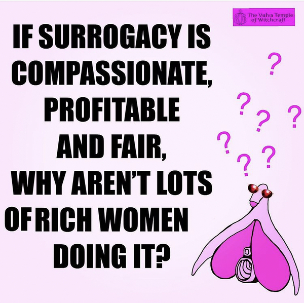 International Surrogacy during Covid and history of sex offences
