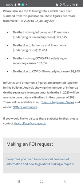 Who is still dying?
