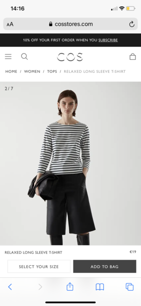 Would like a really nice Brereton stripe top but can't afford Boden