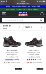 Can any walkers/hikers help me pick some boots?