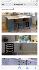 Skirting boards over kitchen plinths