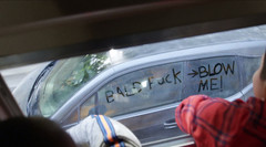 AIBU to be annoyed by message about washing my car