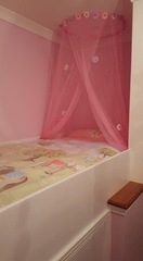 Stair bulkhead in box bedroom