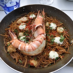 ADs drinking al fresco at The Sleeping Swans