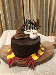 Sorting Hat Cake