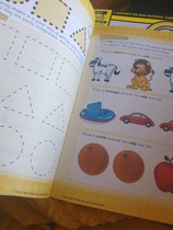 Workbooks for 3-4 year olds.