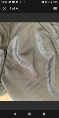 Buyer contacted me 3 months after sale saying trousers are flaking