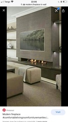 Built in media wall