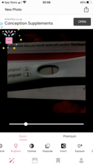 Is this the beginning of a positive test?
