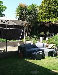 Has anyone recently bought a really good big parasol for the garden?