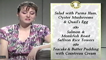 Masterchef 5...Nonna's pasta.... Ballontine......and John's Bon Marche trousers!!