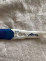 Am I pregnant!? Very faint line but any advice welcome!