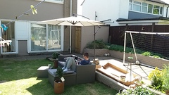 Has anyone recently bought a really good big parasol for the garden?