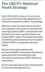 The Irish government will host a biennial celebration for LGBTI+ children