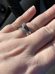 How many rings do you wear? (Engagement, wedding etc)