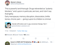 Not to medically treat my DD