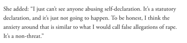 Times article: Protests over trans woman heading rape crisis centre