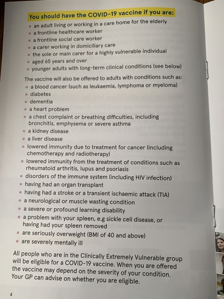 Out of date leaflets being sent out