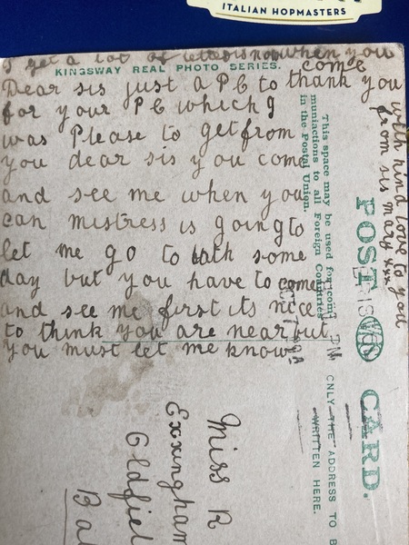 Bath mystery - ‘exxingham’ - anyone know where this might be?