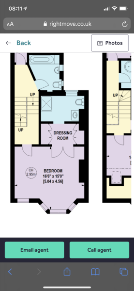 Would an en suite/dressing room (in the same room) be weird?