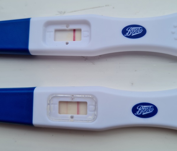 Pink evap? ..Boots negative 5 hours later bfp?!