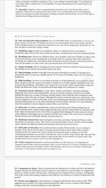 Mindfulness ideas