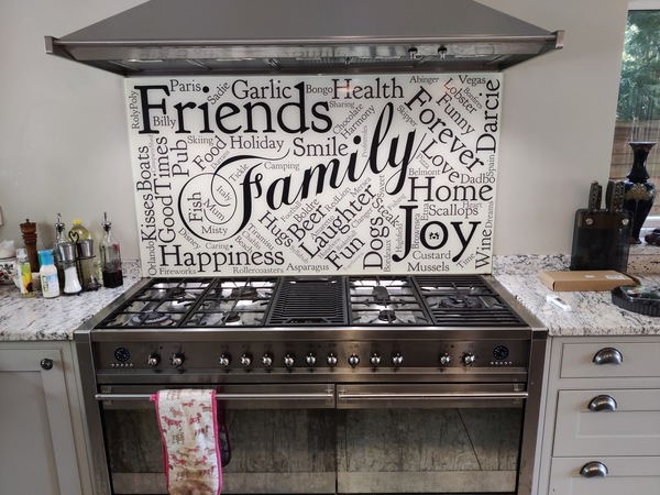 Kitchen splashback - pictures please!