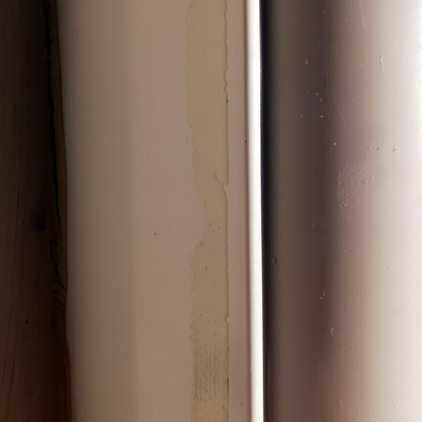 Removing fly mesh window net glue/adhesive from UPVC