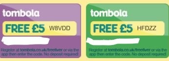 Tombola Codes