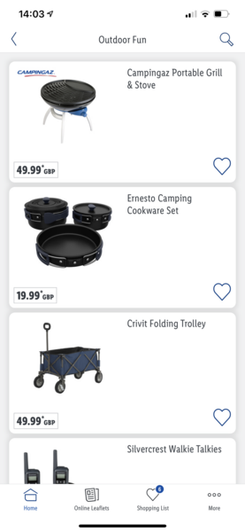 Camping with no fridge/ pans/ cooker/ kettle