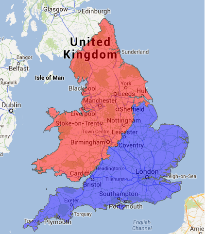 To ask what you consider “The North”?