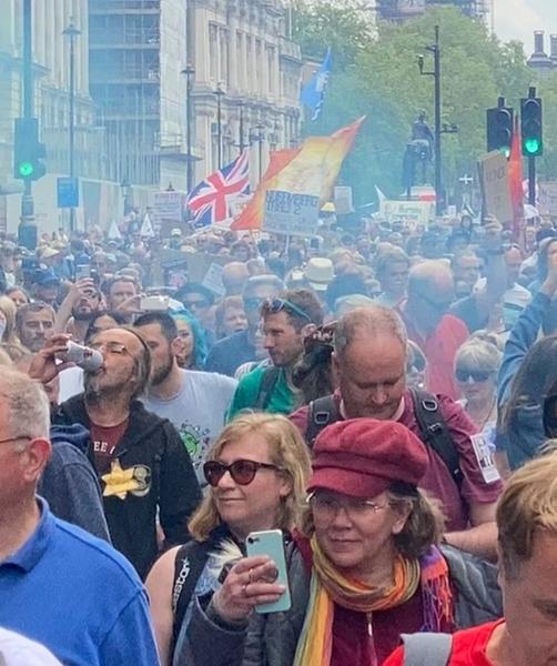 Freedom march today.