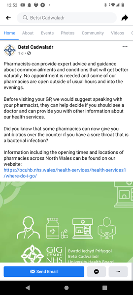 ADs drinking al fresco at The Sleeping Swans