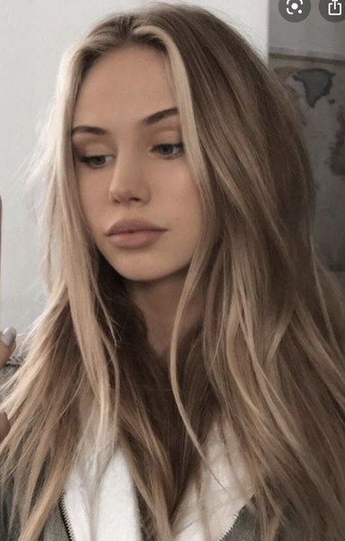 To ask if this hair colour is blonde or brunette?