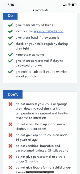On day 4 of 2 year old's 40 degree fever