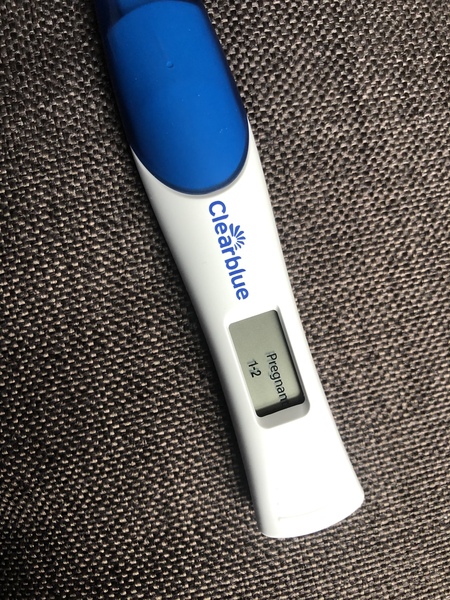 Faint positive or evaporation line
