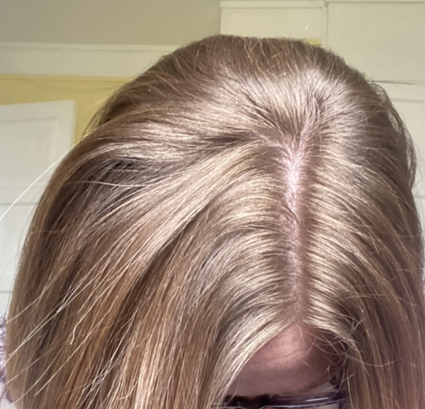 To ask if this hair colour is blonde or brunette?