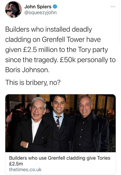 Is the government really going to leave people in these Grenfell-style blocks?