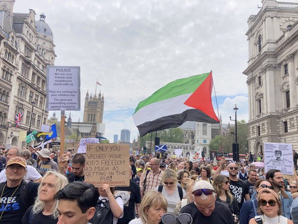 Freedom march today.